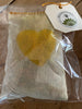 A proprietary mix of lavender, rose petals, lemon verbena....all herbs and flowers grown, harvested and dried at BeeGreenFarm. Place under your pillow for sweet and soothing slumber, or place in your lingerie drawer, your traveling luggage or a storage bin of seasonal clothes. Here or there be transported to a sweeter, spicier place.  All sachets are hand color washed muslin with botanicals. Each bag is uniquely dyed with Mulberry & Turmeric and is 4