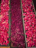 Rose petals drying